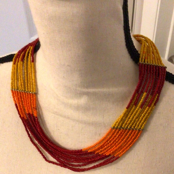 A ladies beaded necklace for everyday wear